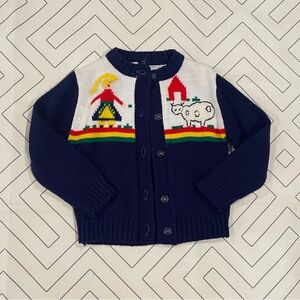 Vintage May Knit Stitched Cardigan Sweater